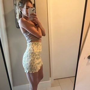 Floral Bodycon Skirt